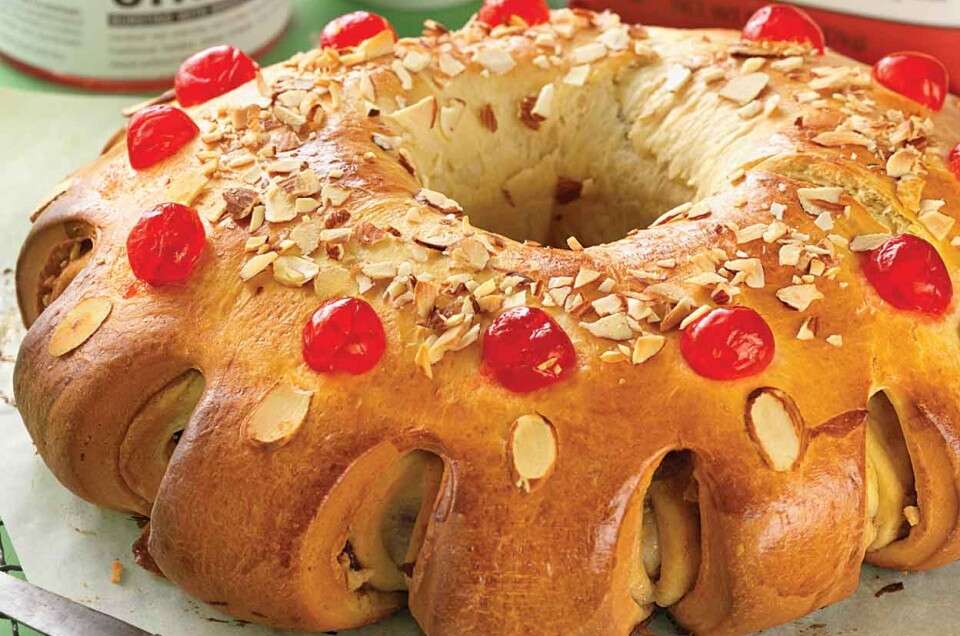 Three Kings Cake - a typical dessert for epiphany